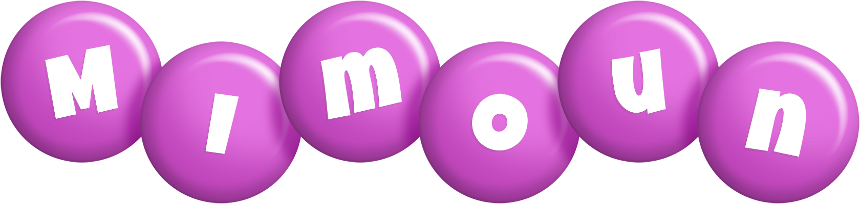 Mimoun candy-purple logo