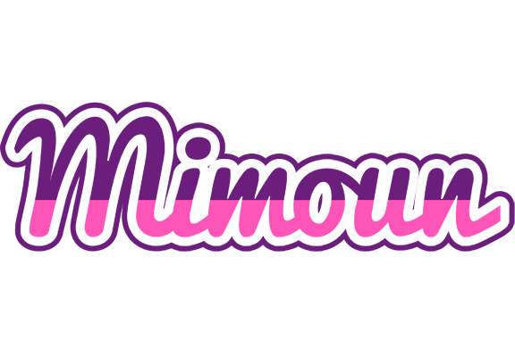 Mimoun cheerful logo