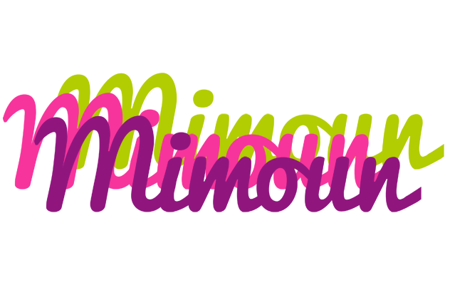 Mimoun flowers logo