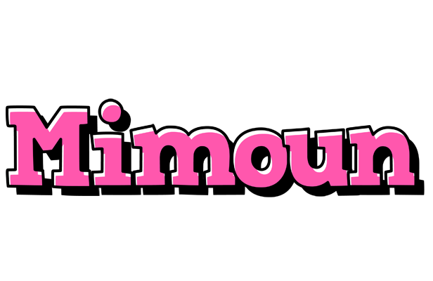 Mimoun girlish logo