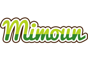 Mimoun golfing logo