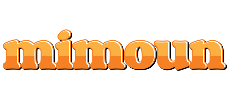 Mimoun orange logo