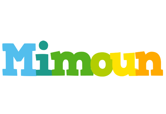 Mimoun rainbows logo