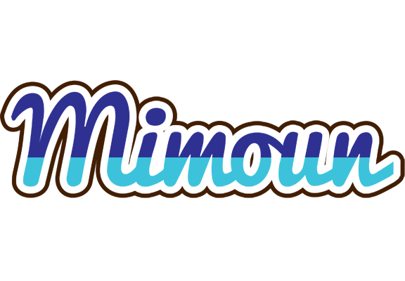 Mimoun raining logo