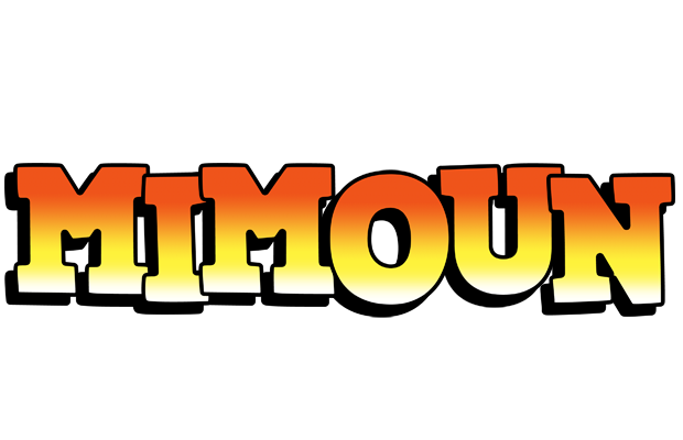 Mimoun sunset logo