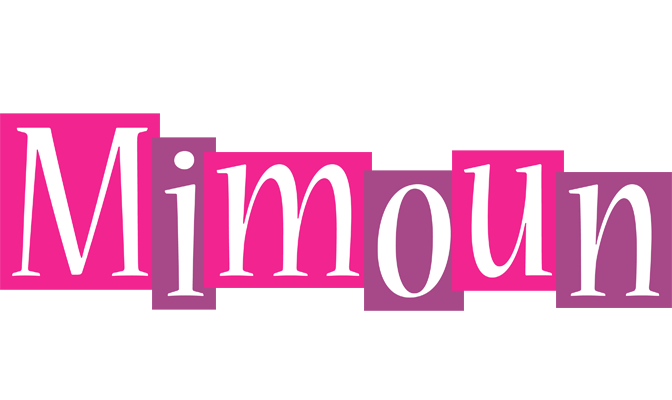 Mimoun whine logo