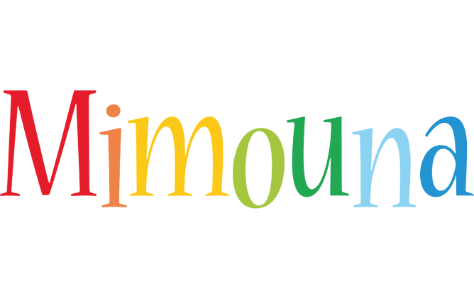 Mimouna birthday logo