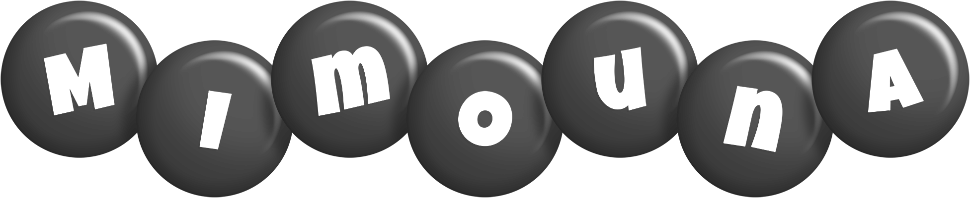 Mimouna candy-black logo