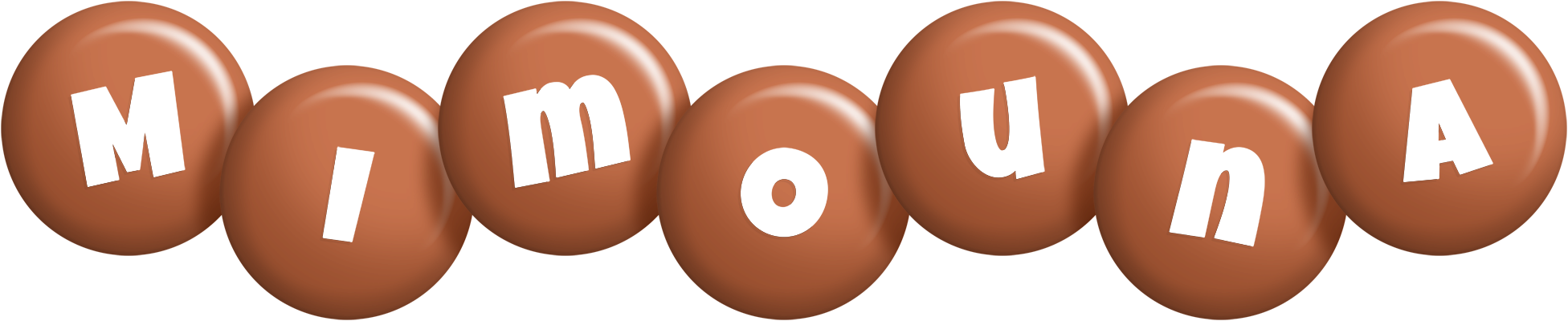 Mimouna candy-brown logo