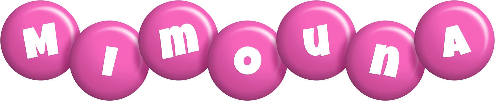 Mimouna candy-pink logo