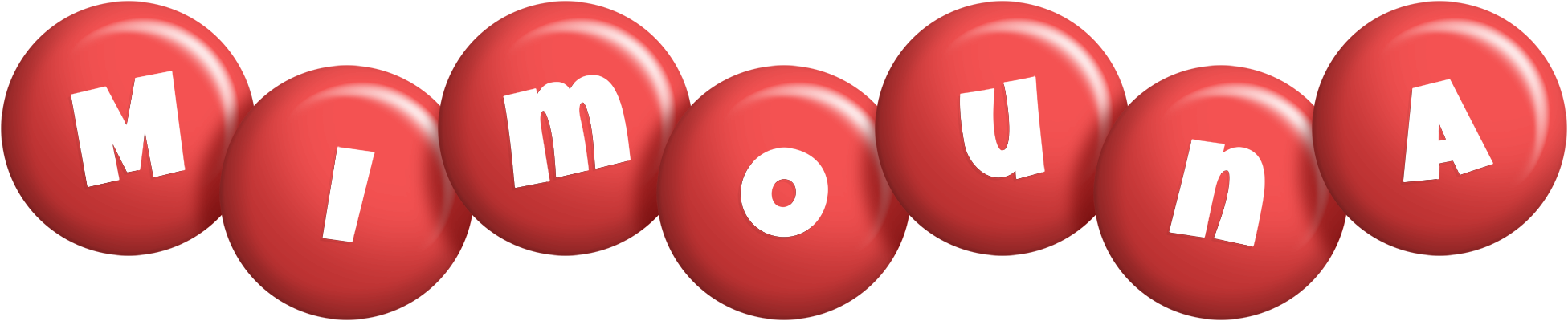 Mimouna candy-red logo
