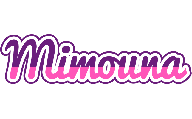 Mimouna cheerful logo