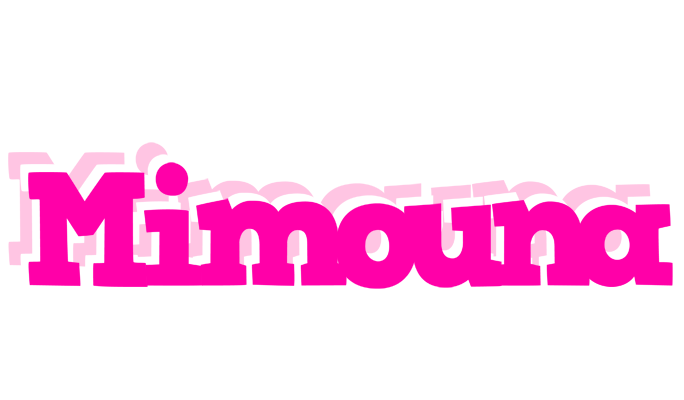 Mimouna dancing logo