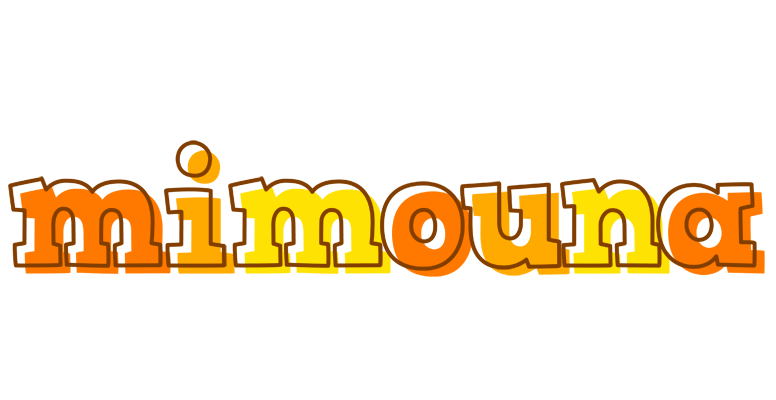 Mimouna desert logo