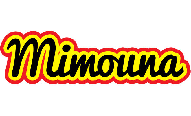 Mimouna flaming logo