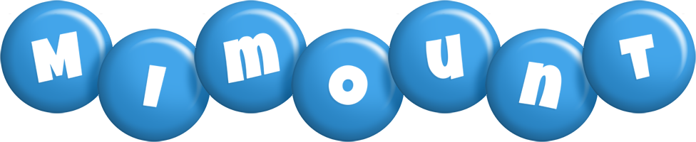 Mimount candy-blue logo
