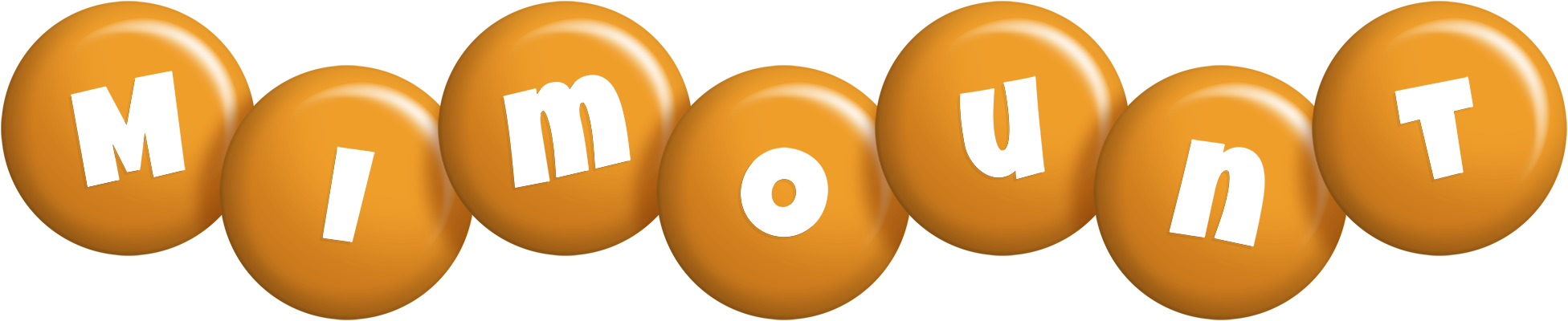 Mimount candy-orange logo