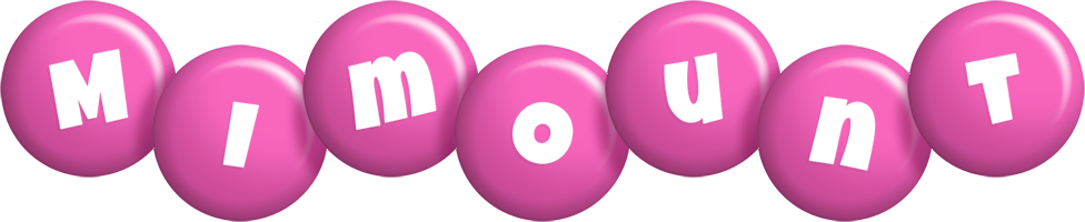 Mimount candy-pink logo