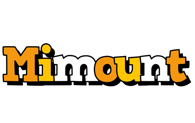 Mimount cartoon logo