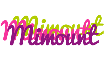 Mimount flowers logo