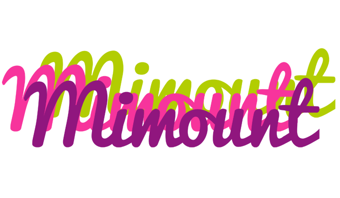 Mimount flowers logo