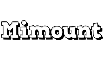 Mimount snowing logo
