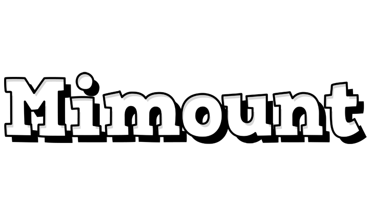 Mimount snowing logo