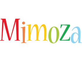 Mimoza birthday logo