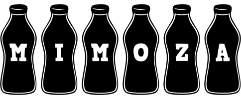 Mimoza bottle logo