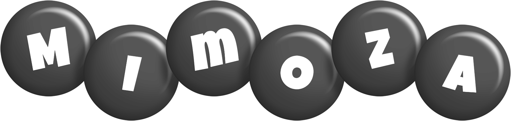 Mimoza candy-black logo