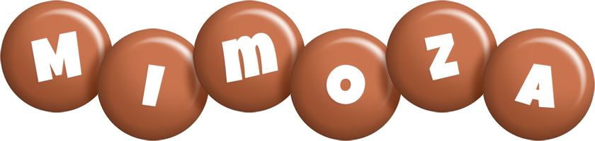 Mimoza candy-brown logo