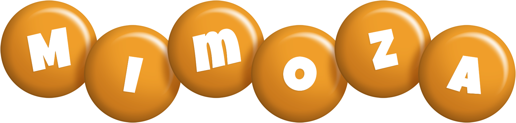Mimoza candy-orange logo