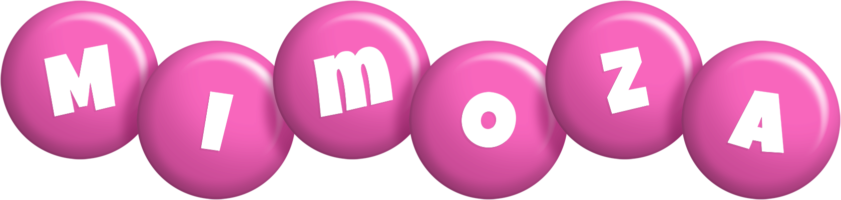 Mimoza candy-pink logo