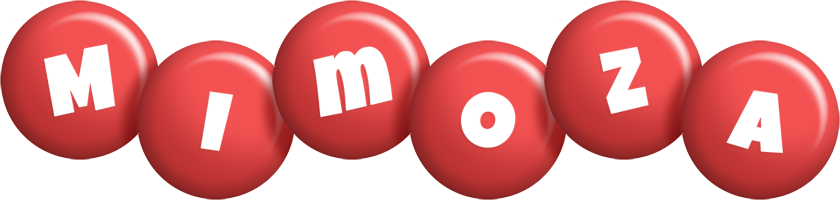 Mimoza candy-red logo