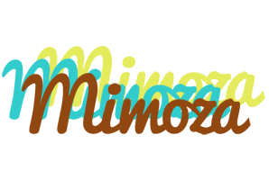 Mimoza cupcake logo