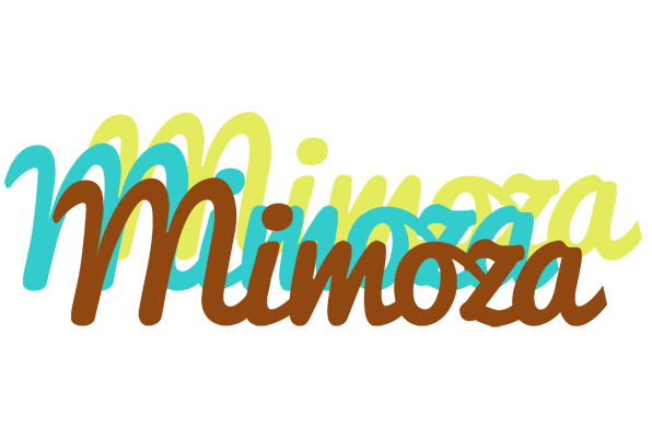 Mimoza cupcake logo