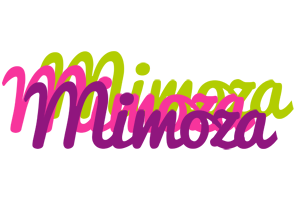 Mimoza flowers logo