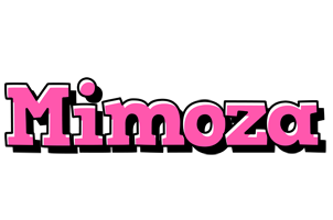 Mimoza girlish logo
