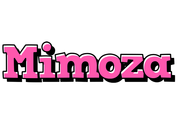 Mimoza girlish logo