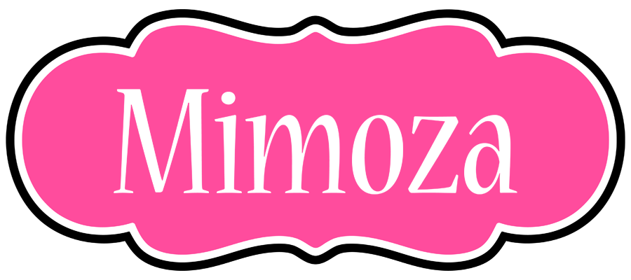 Mimoza invitation logo
