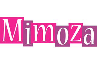 Mimoza whine logo