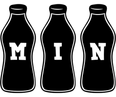 Min bottle logo