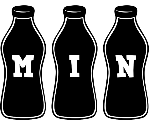 Min bottle logo