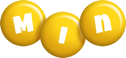 Min candy-yellow logo