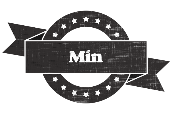 Min grunge logo