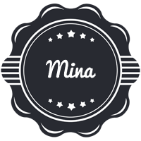 Mina badge logo