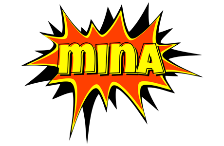 Mina bazinga logo