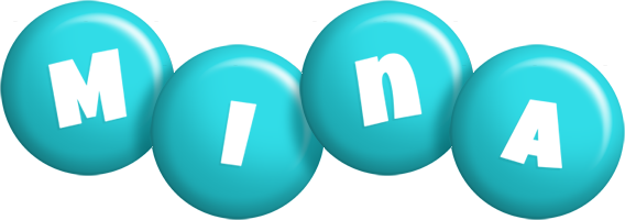 Mina candy-azur logo