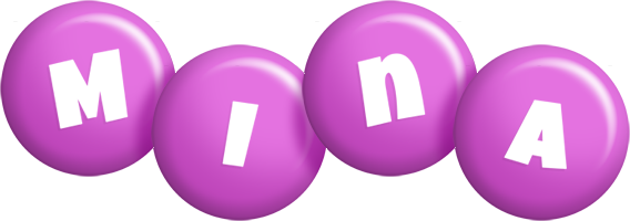 Mina candy-purple logo