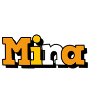Mina cartoon logo